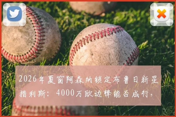2026年夏窗阿森纳锁定布鲁日新星措利斯：4000万欧边锋能否成行，技术分析与转会前景解读